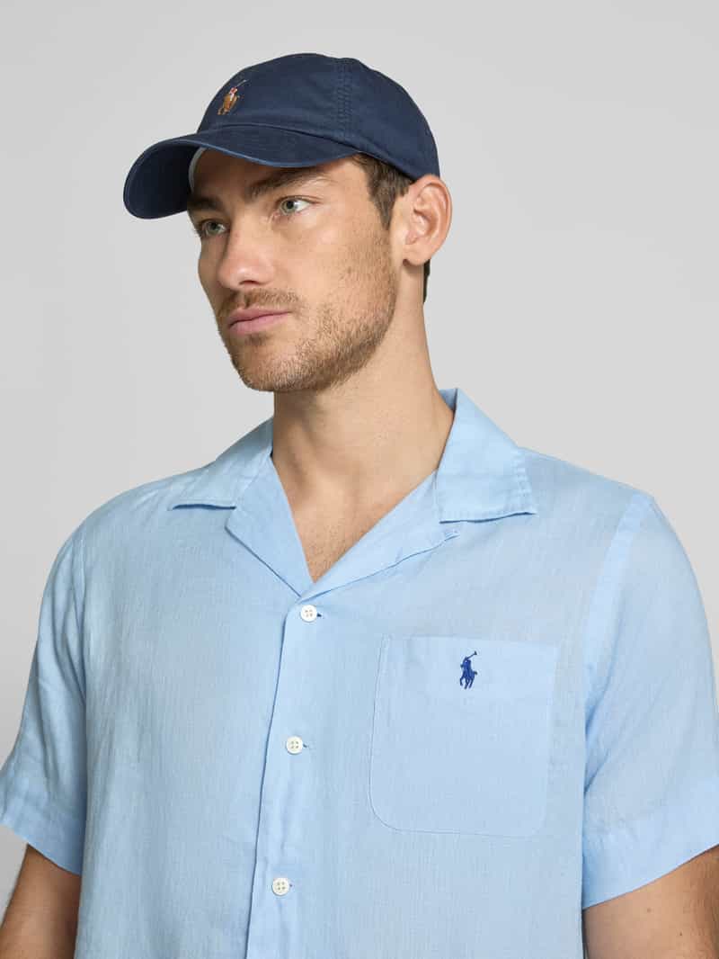Polo Ralph Lauren Custom fit linnen overhemd met resortkraag