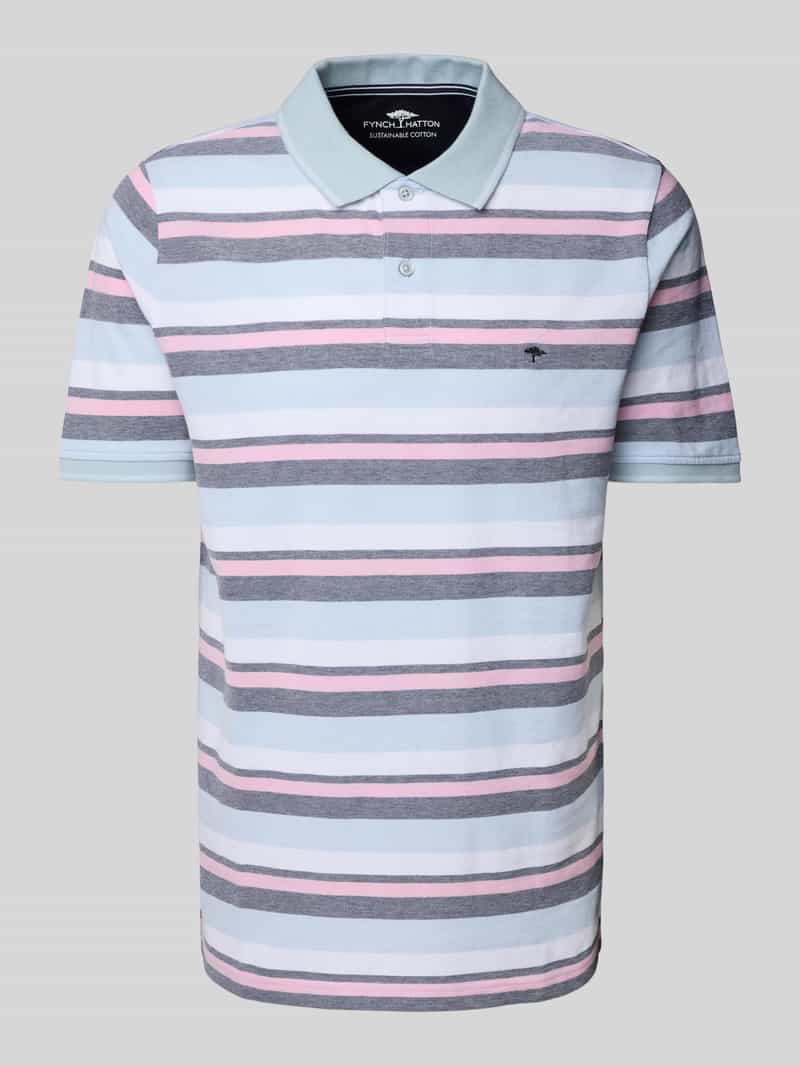 Regular fit poloshirt met logostitching