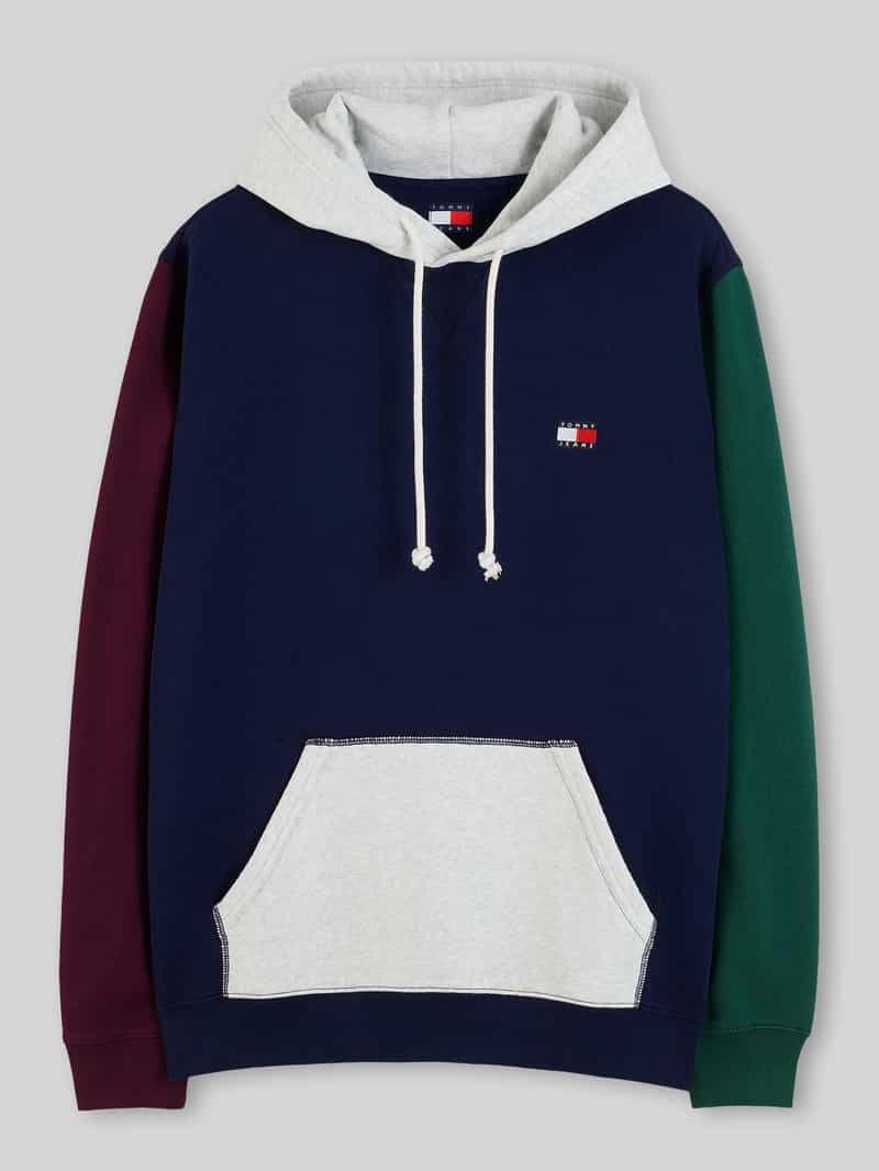 Tommy Jeans Regular fit sweatshirt van katoenmix