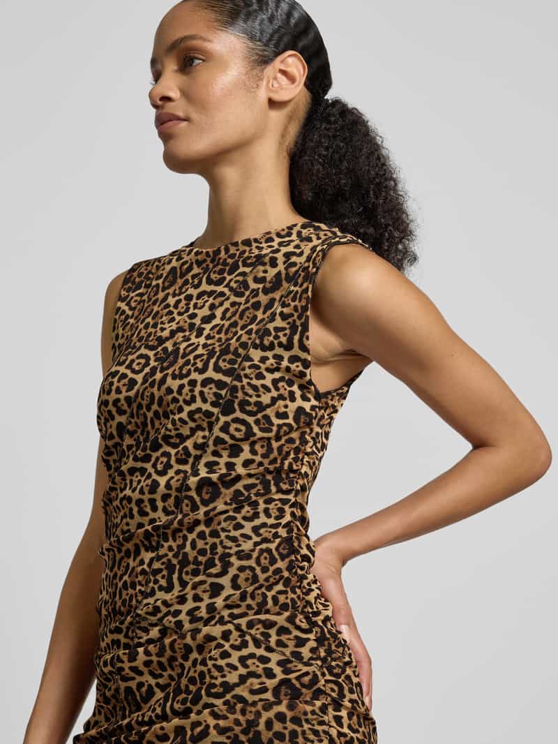 LOLLYS LAUNDRY Maxi-jurk met ronde hals