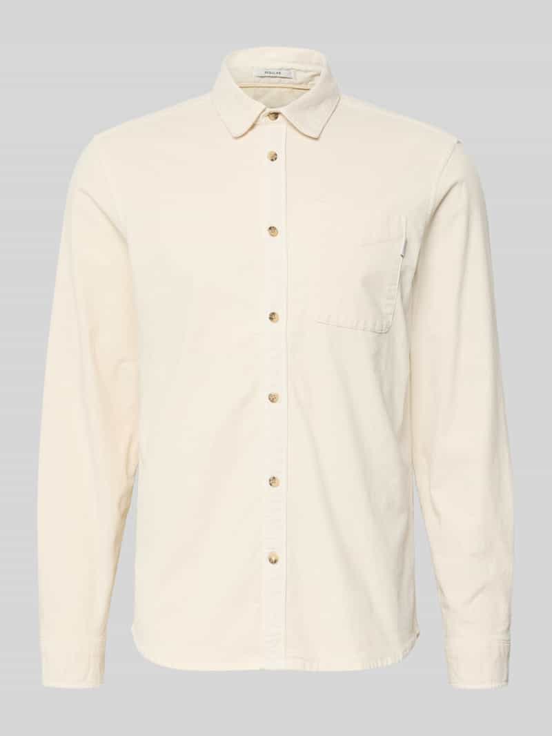 Pepe Jeans Regular fit vrijetijdsoverhemd van katoenmix model 'CLAYTON'