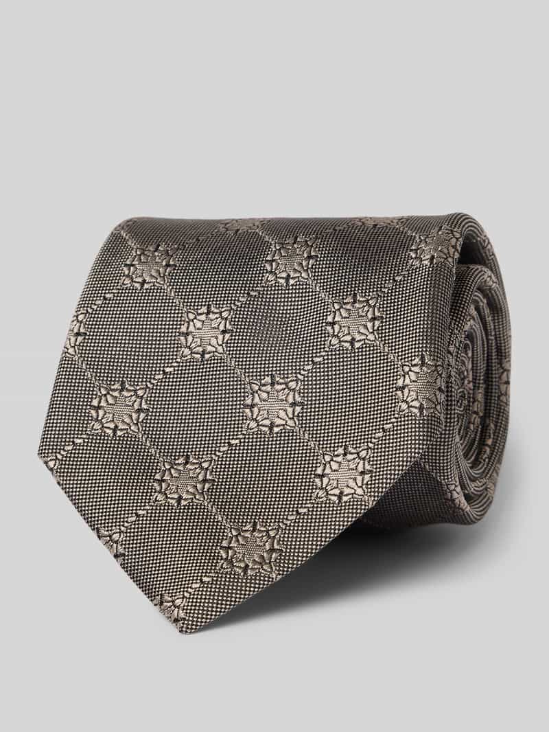 JOOP! Collection Zijden stropdas met structuurmotief