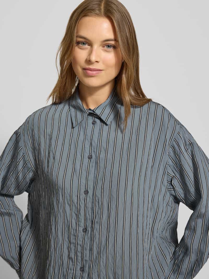 Marc O'Polo Relaxed fit overhemdblouse van viscosemix