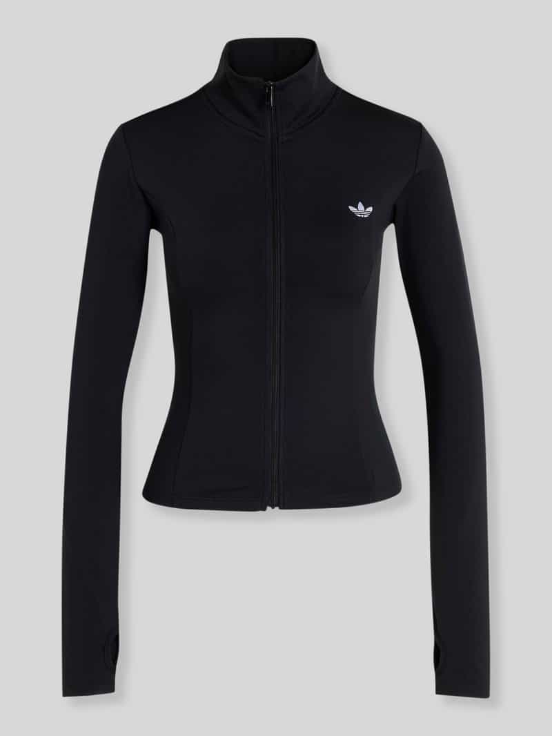slim fit trainingsjack met logoprint