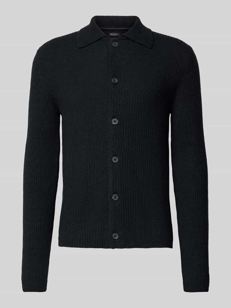 Marc O'Polo Regular fit gebreid jack van wolmix