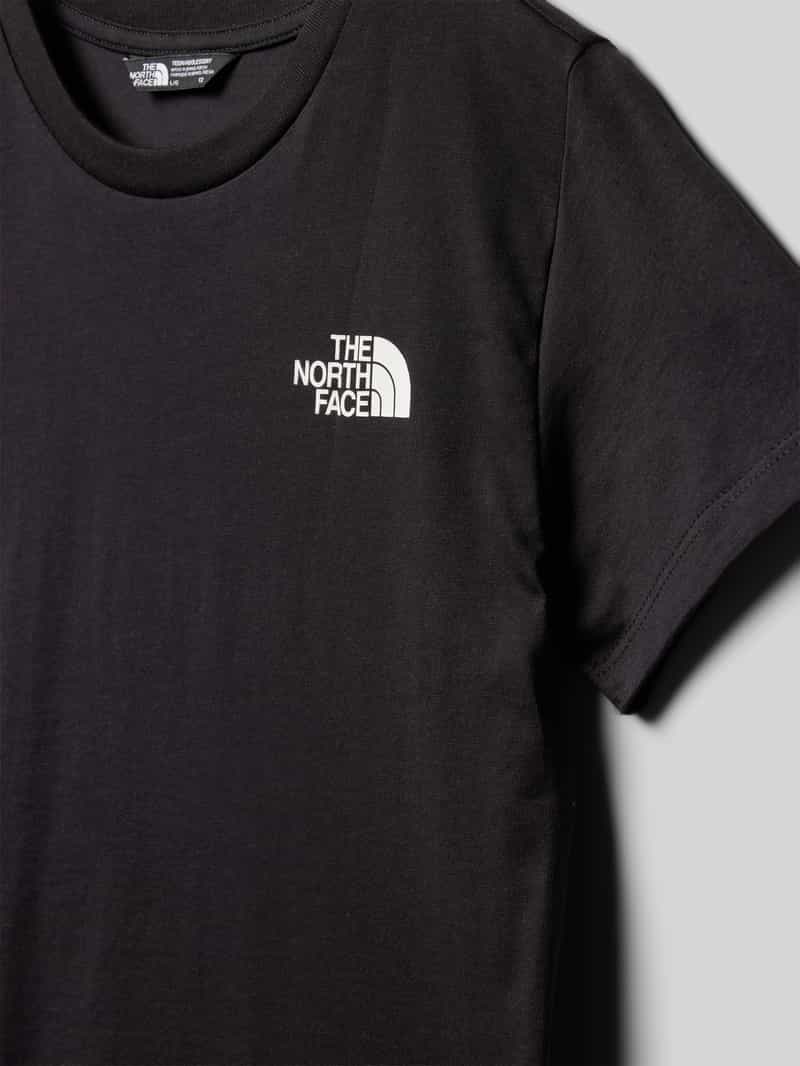 The North Face T-shirt met labelprint