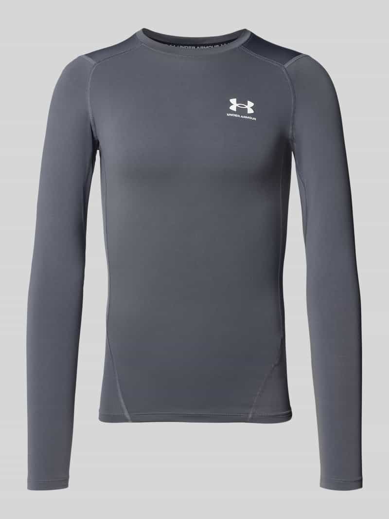 Under Armour Shirt met lange mouwen ronde hals en logo