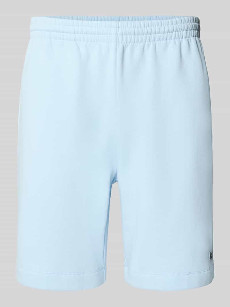 Lacoste Regular fit sweatshorts van katoenmix