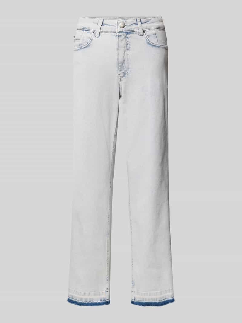 milano italy Flared jeans in verkorte pasvorm