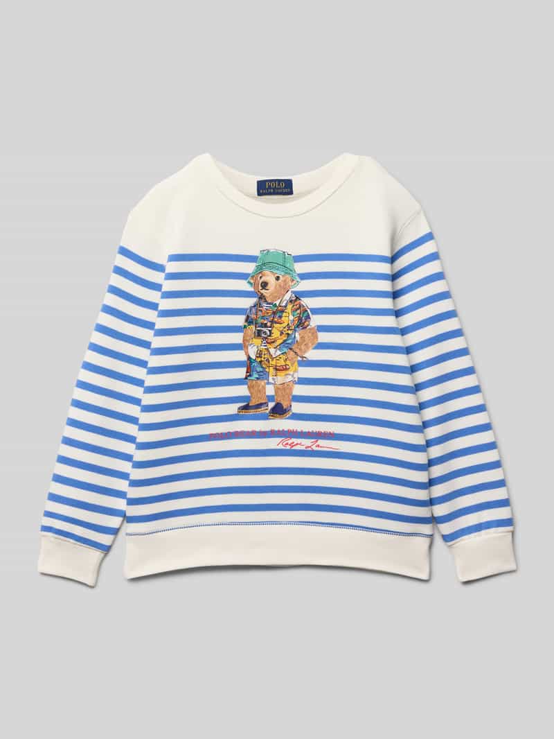 Polo Ralph Lauren Kids Sweatshirt met ribboorden