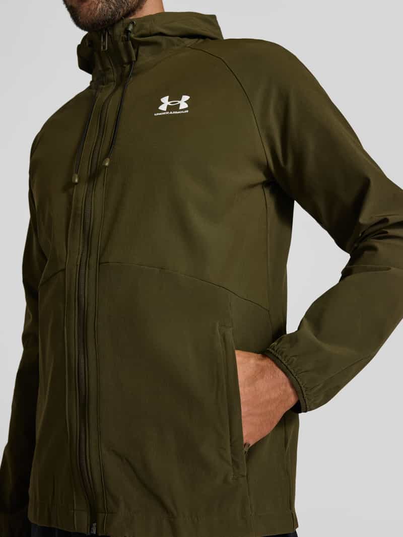 Under Armour Regular fit windbreaker met logoprint