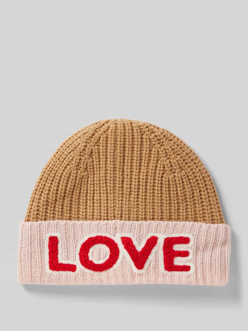 Beanie met wol