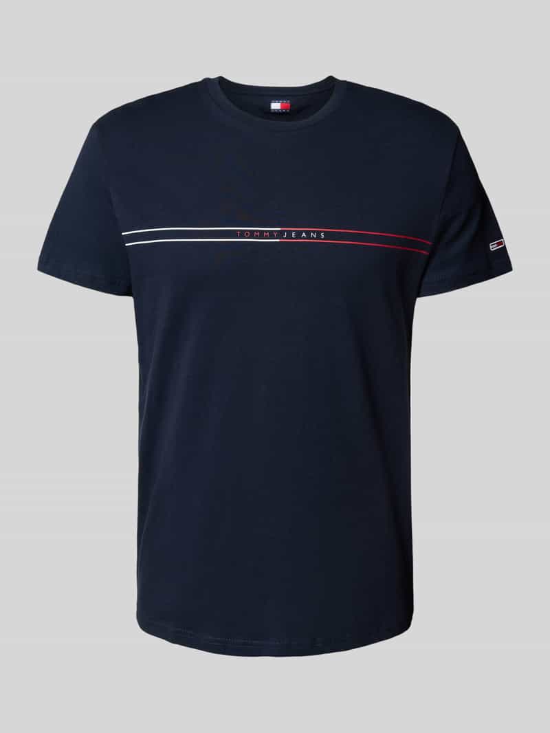 Tommy Jeans Regular fit T-shirt van puur katoen