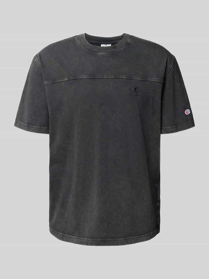 Champion T-shirt met logobadge