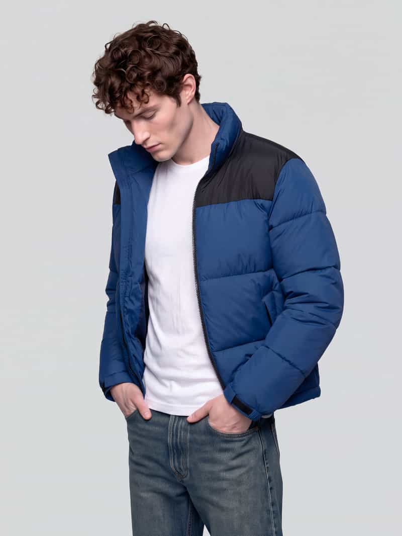 Only & Sons Gewatteerd jack met hoge opstaande kraag model 'ONSMAVERICK'