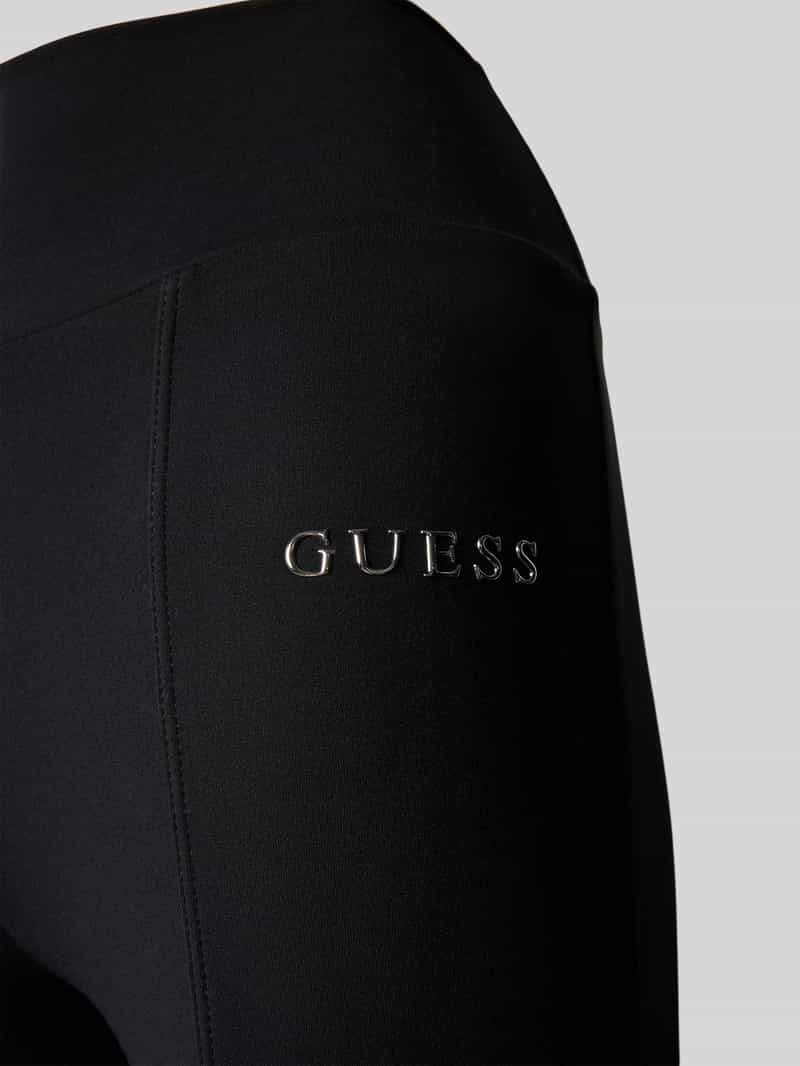 Guess Activewear Flared cut legging met lengtenaden model 'MARGOT'