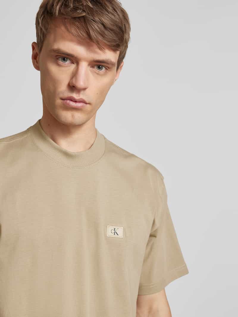 Calvin Klein Jeans T-shirt met labeldetail