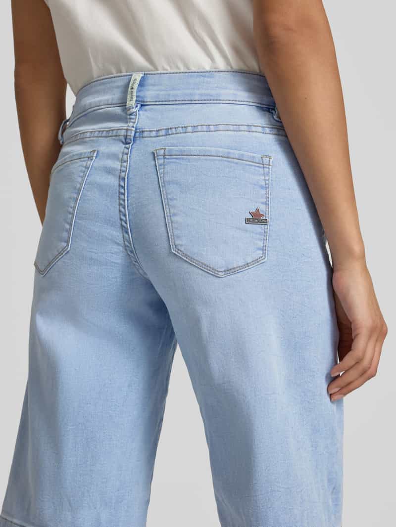 Buena Vista Wide leg korte jeans in 5-pocketmodel model 'Italy'