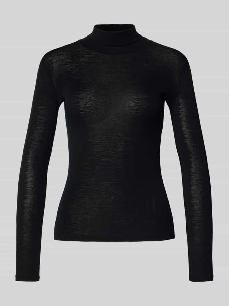 Weekend Max Mara Slim fit shirt met lange mouwen van een mix van wol en zijde model 'TESEO'