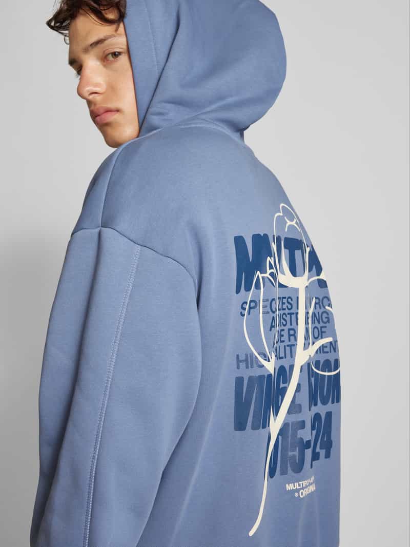 Multiply Apparel Oversized hoodie met labelprint
