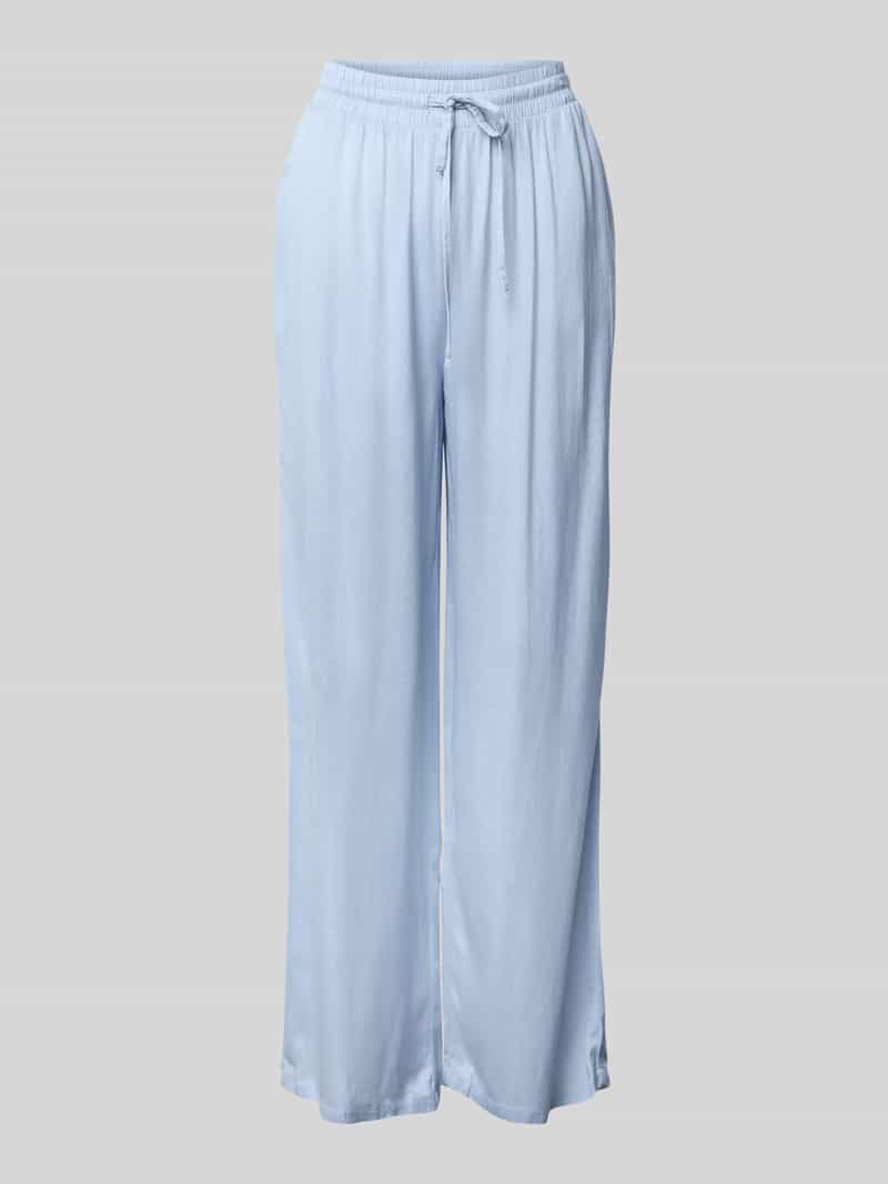 Vila Straight leg stoffen broek met steekzakken model 'PRICIL'