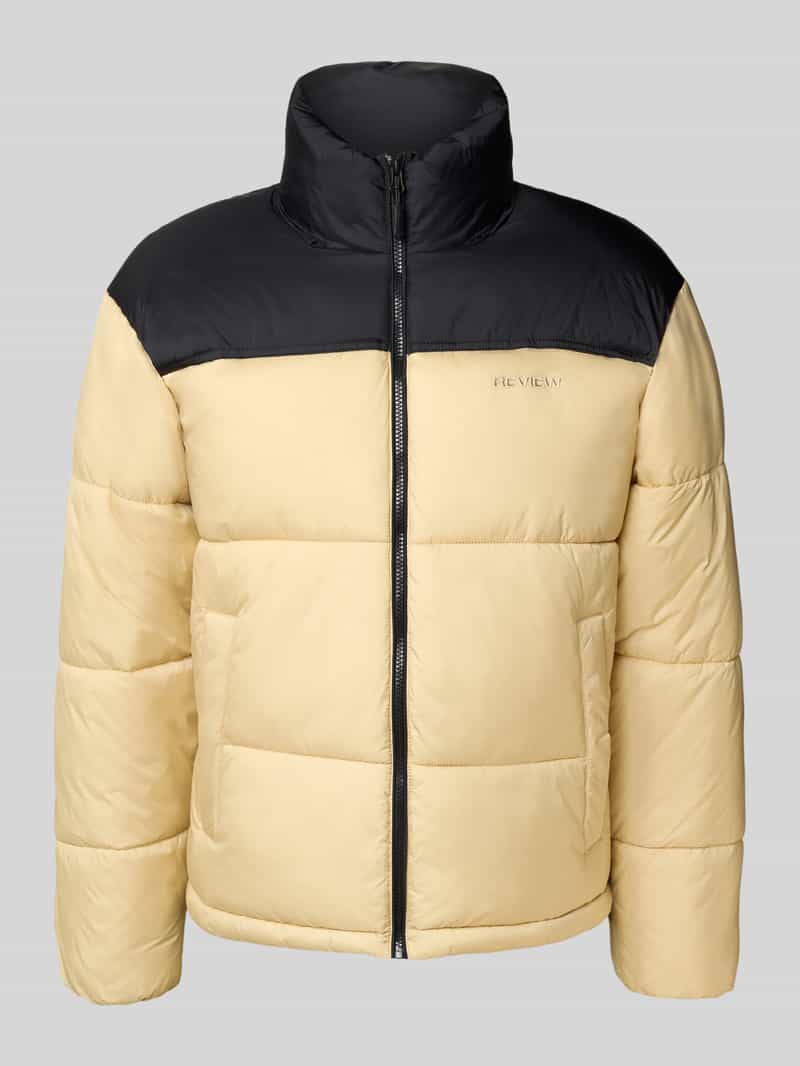 REVIEW Gewatteerd jack met labelprint