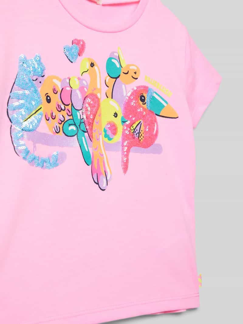 BILLIEBLUSH T-shirt met motiefprint