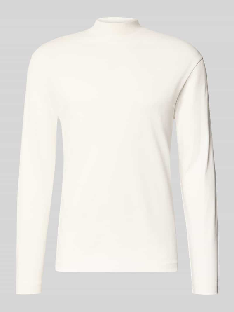 DRYKORN Longsleeve mit Stehkragen Modell 'MORITZO' in Ecru, Größe L 2115339L