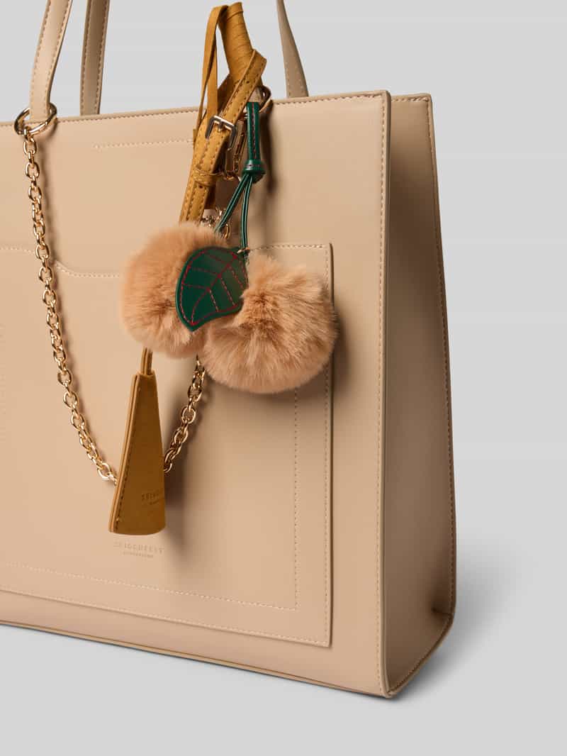 Seidenfelt Shopper met hanger model 'Lyby'