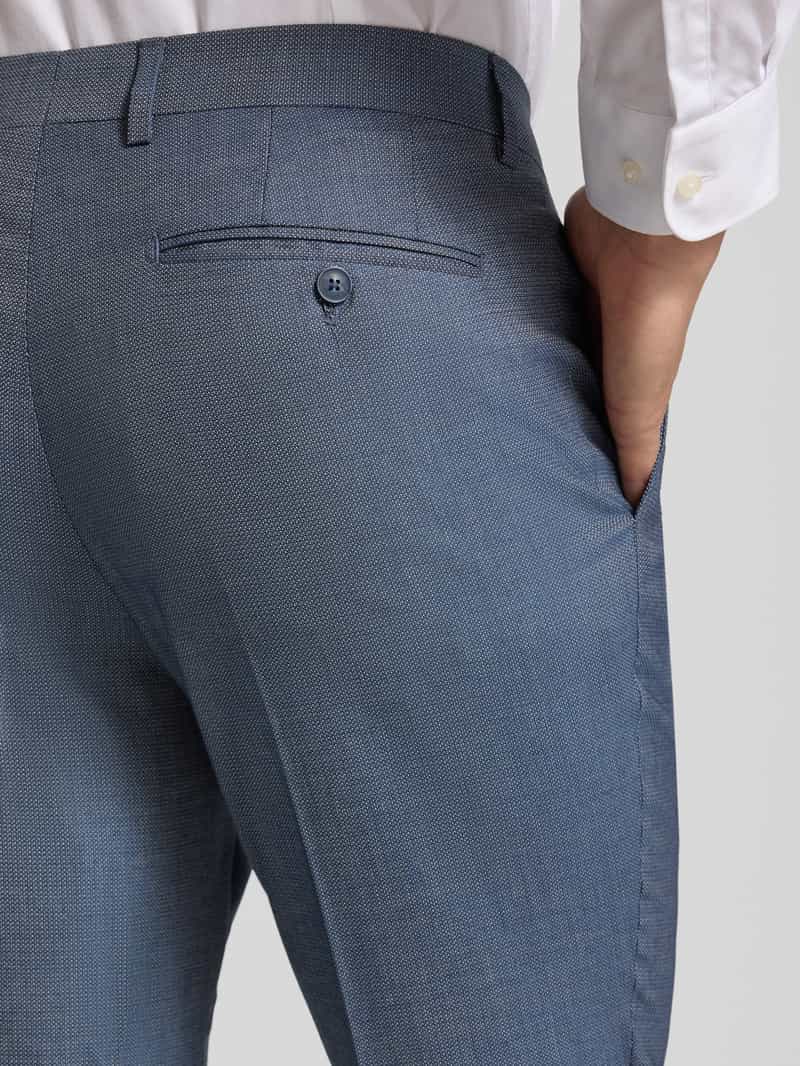 Pierre Cardin Slim fit stoffen broek met viscose model 'Ryan'