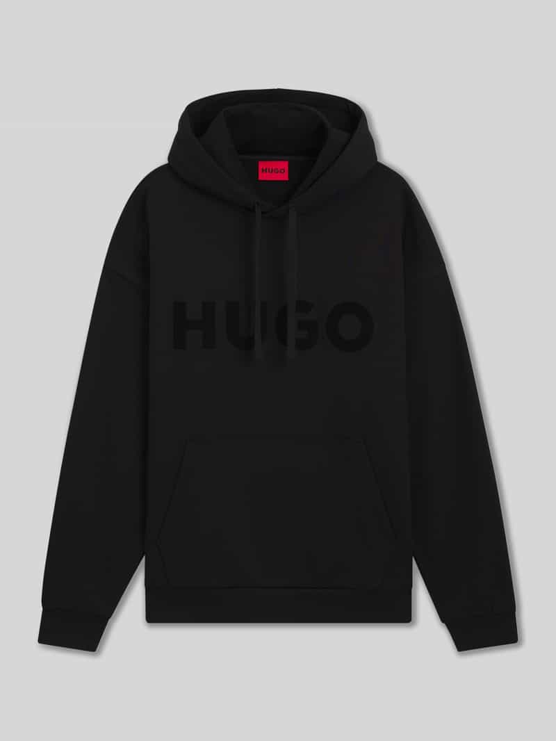 HUGO Oversized hoodie van puur katoen model 'DITCHLE'