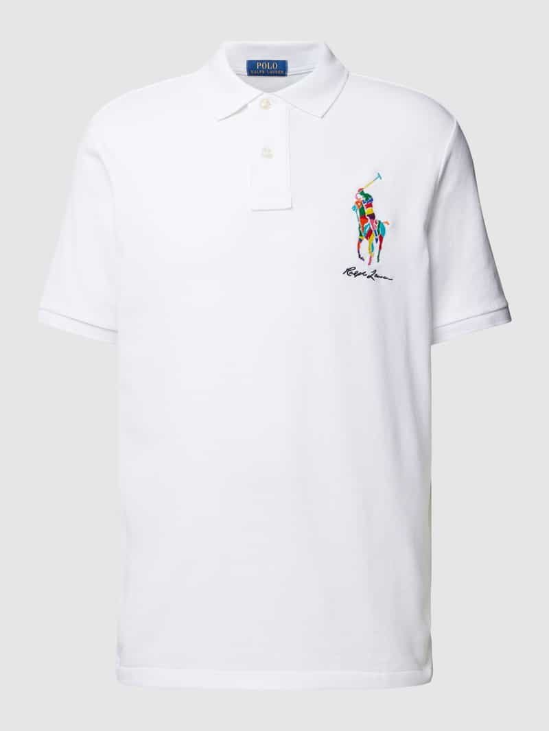 Polo Ralph Lauren Classic fit poloshirt met labelstitching