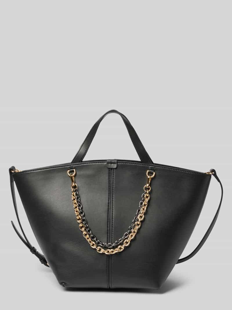 Seidenfelt Handtas met ketting model 'LAINIO'