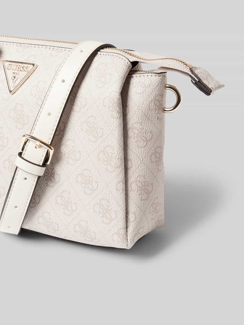 Guess Handtas met labelapplicatie model 'NOELLE'