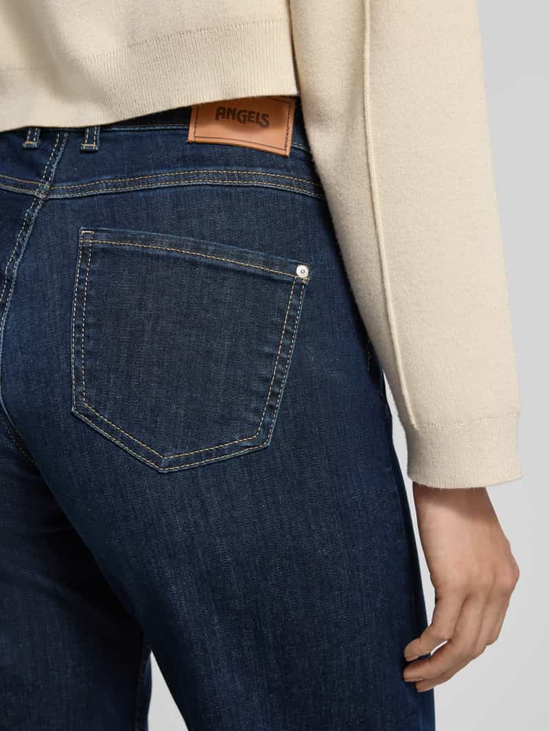 Angels Flared jeans met opgestikte zakken model 'LIZ SMART BUCKLE'