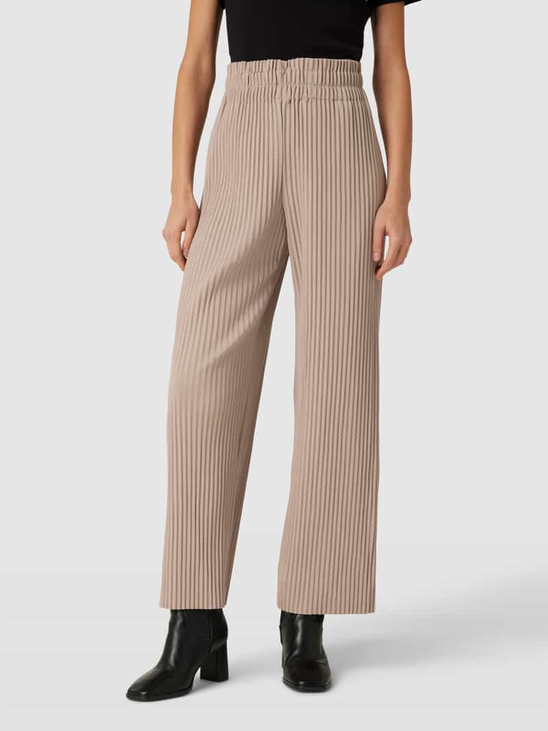 Stoffen broek met elastische band, model 'ALISA' YAS