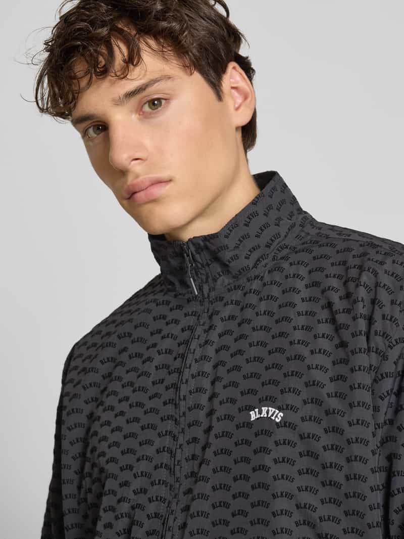 BLKVIS Trainingsjack met labelstitching