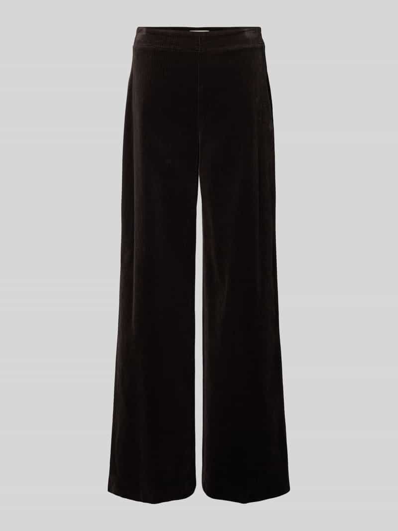 drykorn Wide fit stoffen broek in ribcordlook model 'Before'