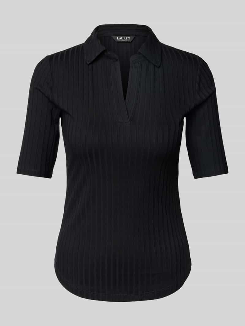 Lauren Ralph Lauren Slim fit poloshirt met 1 2-mouwen model 'MAZIKEEN'