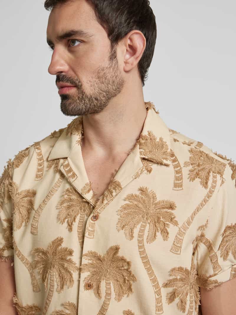 drykorn Slim fit vrijetijdsoverhemd met stitchingdetails model 'BIJAN'