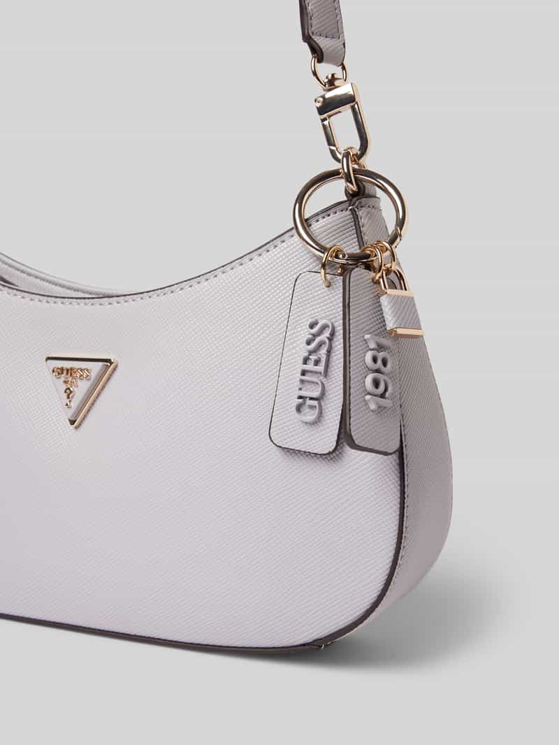 Guess Handtas met labelapplicatie model 'NOELLE'