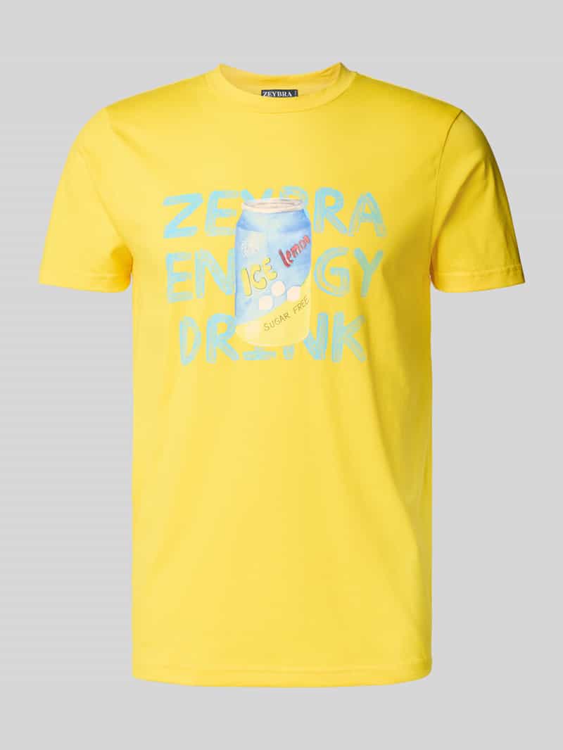 T-shirt met motiefprint
