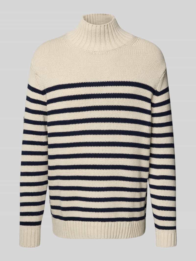 Tommy Hilfiger Relaxed fit gebreide pullover van puur katoen model 'BRETON'