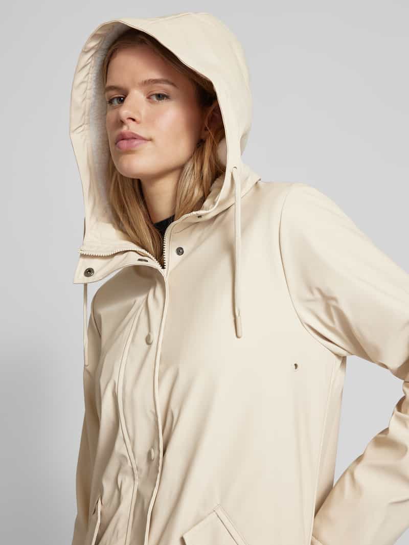 Only Lange regenjas met steekzakken model 'SALLY'