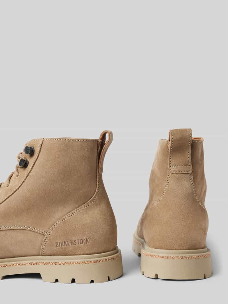 Birkenstock Leren boots met treklus model 'Highwood'
