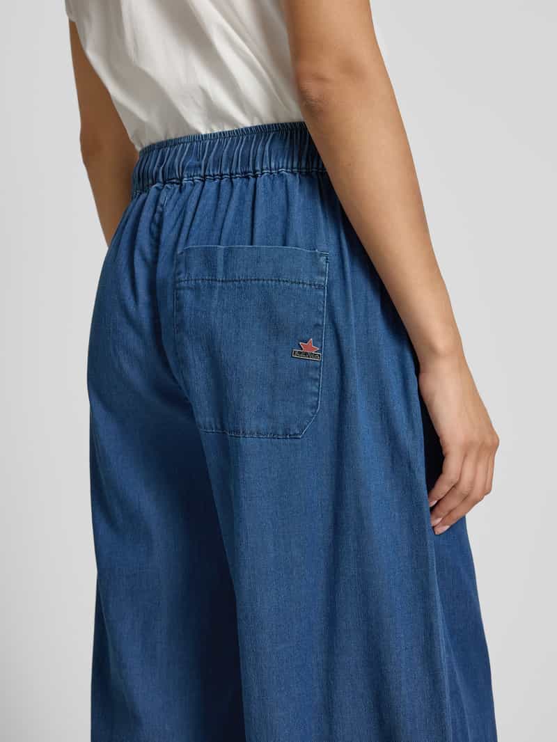 Buena Vista Uitlopende stoffen broek in denimlook model 'BARCELONA SUMMER'