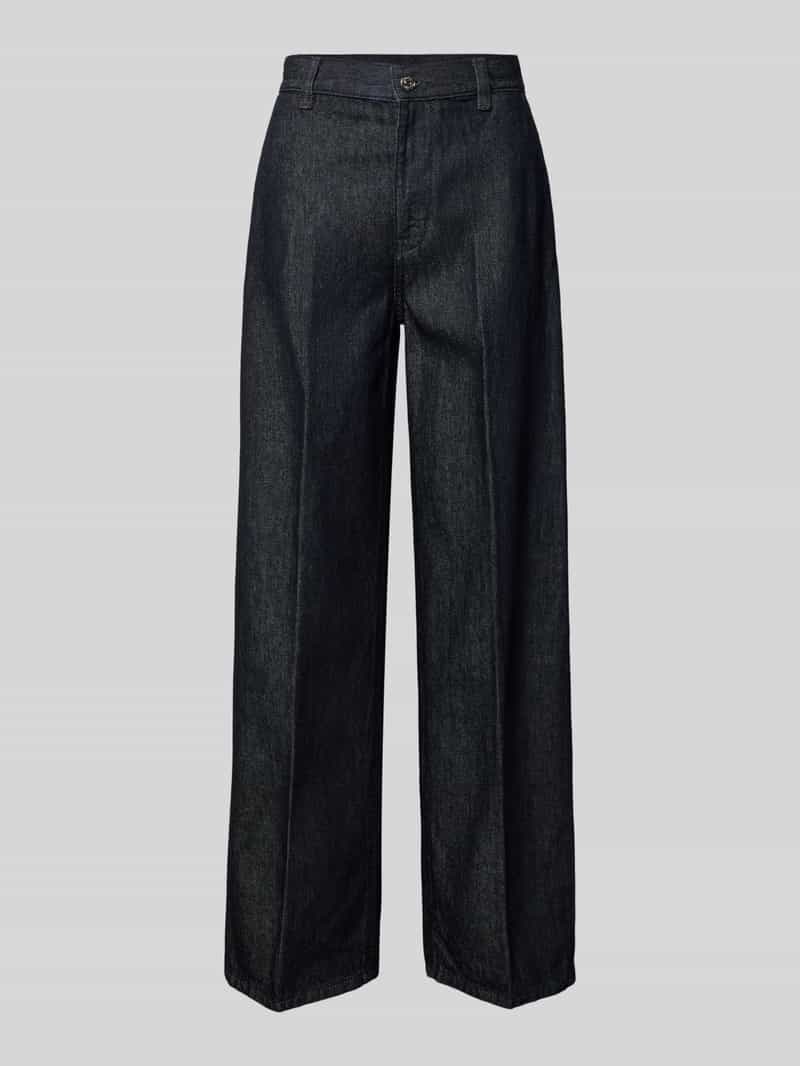Calvin Klein Jeans met wijde pijpen en persplooien