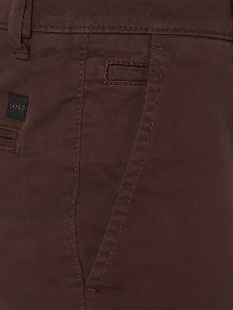 Boss Orange Slim fit chino met labeldetail model 'Schino'