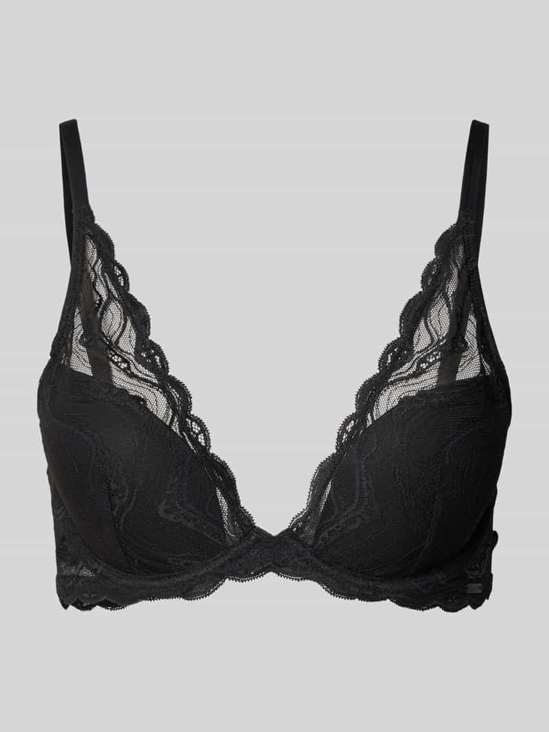 Calvin Klein Underwear Beha in semi-transparant design met haakjessluiting