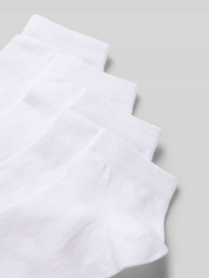 REVIEW Sneakersokken met elastische ribboordjes in een set van 5 paar